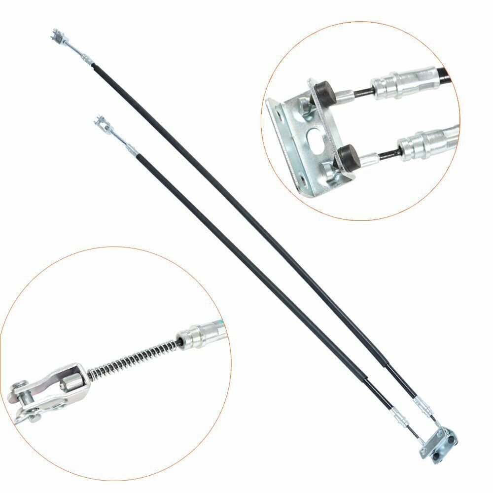 For EZGO Golf Cart Brake Cable Set W/ Pins & Clips TXT-Medalist 70969-G03 1994+