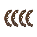 For Club Car DS G&E 1995-up & Precedent 2004+ Golf Cart 4 Brake Shoes Pads