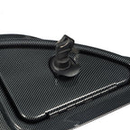 Carbon Fiber Dash with Locking Doors For Club Car Precedent Golf Cart  2008.5 +