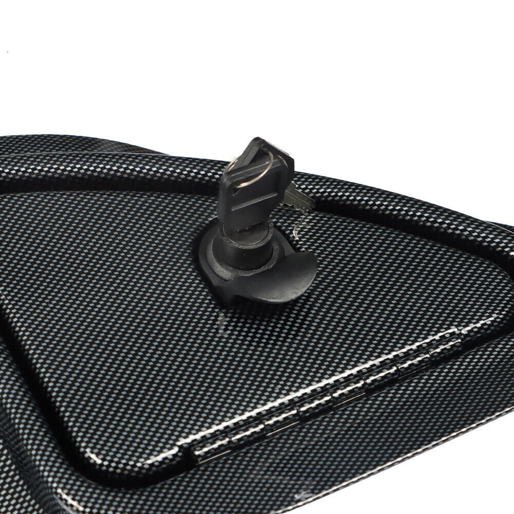 Carbon Fiber Dash with Locking Doors For Club Car Precedent Golf Cart  2008.5 +