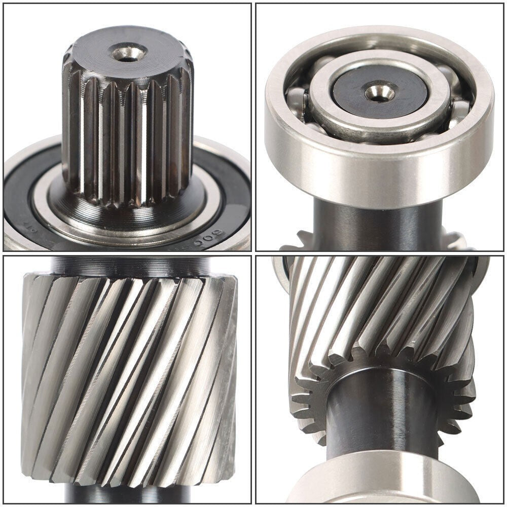 Input Shaft Kit with 21 Tooth 1.5" Diameter Gear For EZGO 88-90 1994+ Electric