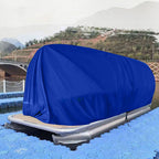 21' 22' 23' 24' Boat Cover Waterproof Trailerable Heavy Duty Pontoon Beam 102"