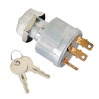 For EZGO 1981-Up Golf Cart Ignition Switch and Key Stater Switch #33639-G01