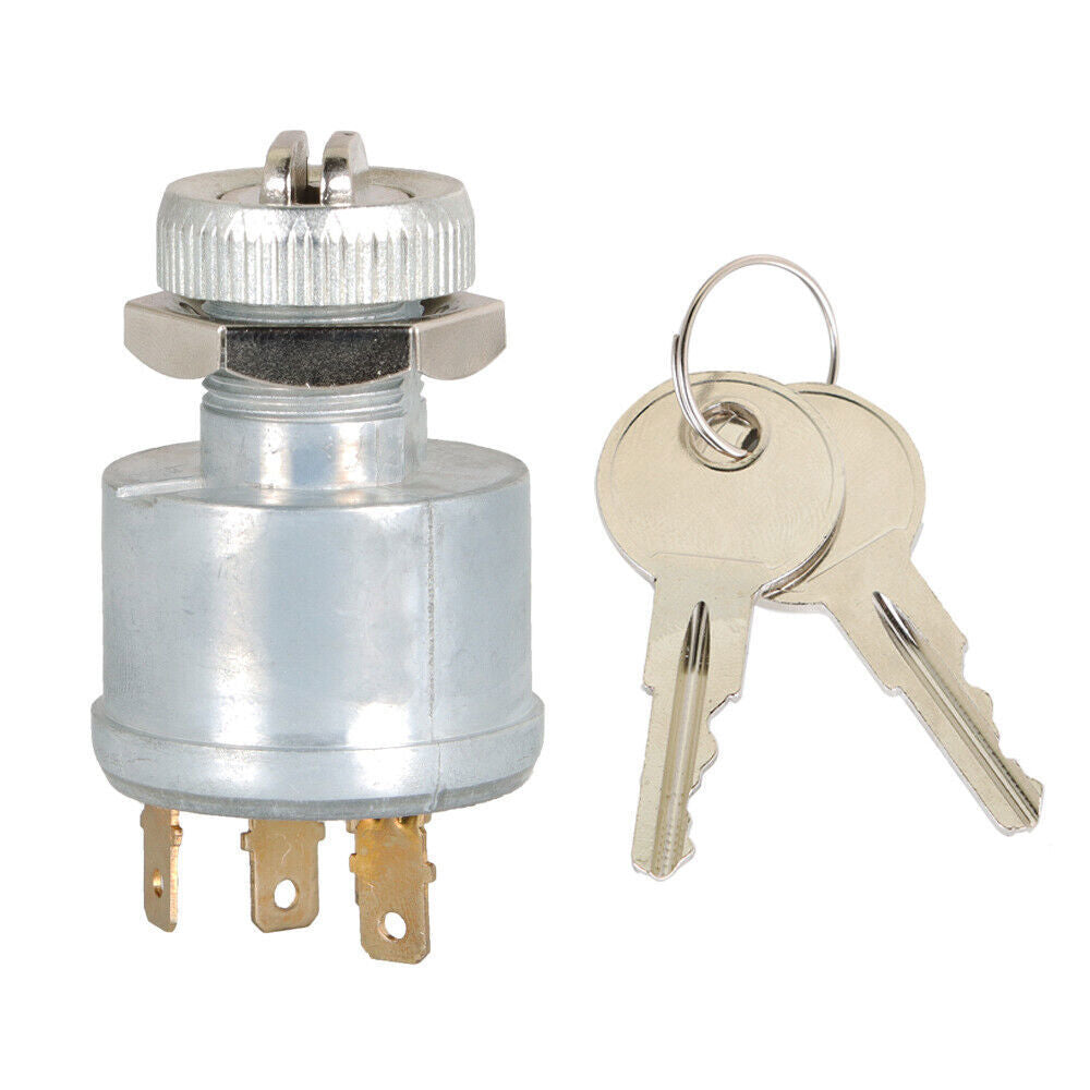 For EZGO 1981-Up Golf Cart Ignition Switch and Key Stater Switch #33639-G01