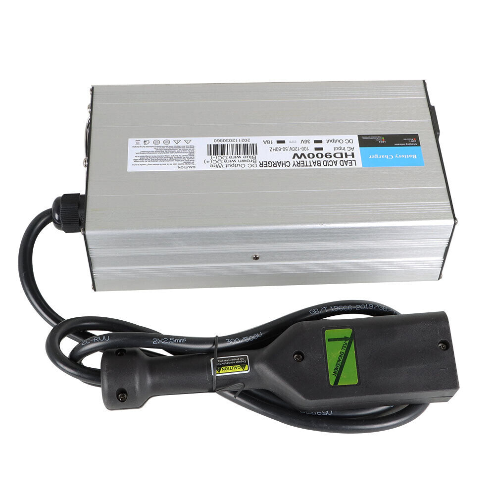 36 Volt 18 Amps Golf Cart Battery Charger w/D Style Plug For EZGO TXT Golf Cart
