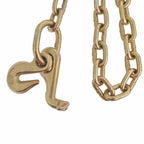 5/16 x 6 FT Grade 70 Tow Chain 15" J Hook R J T Cluster Hook Recovery Wrecker