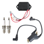For E-Z-GO Golf Cart 4 Cycle Gas 96-98 Ignition Coil CDI Ignitor AC Spark Plug