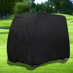 Black Waterproof Golf Cart Storage Cover 4 Passenger for EZGO Club Car Yamaha
