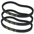 3X Go Kart Drive 725 Belt For 30 Series Torque Converter Clutch Set Assymetrical