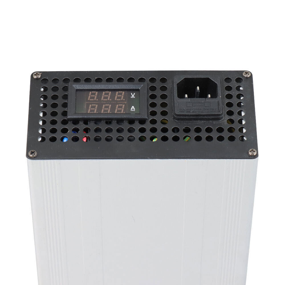 Golf Cart 48V 15A Battery Charger with RXV Plug/LED For Club Car EzGo Yamaha