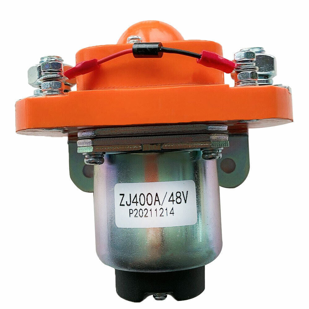 48 Volt 400A Main Contactor Solenoid For Heavy Duty Golf Cart Car ZJ-400A USA