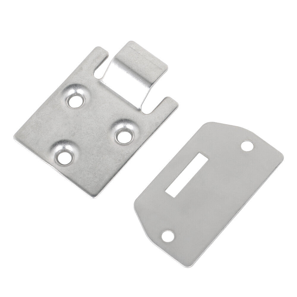 Set of 2 Seat Bottom Hinge & Plate for EZGO MPT/Workhorse G&E Golf Cart 2001+