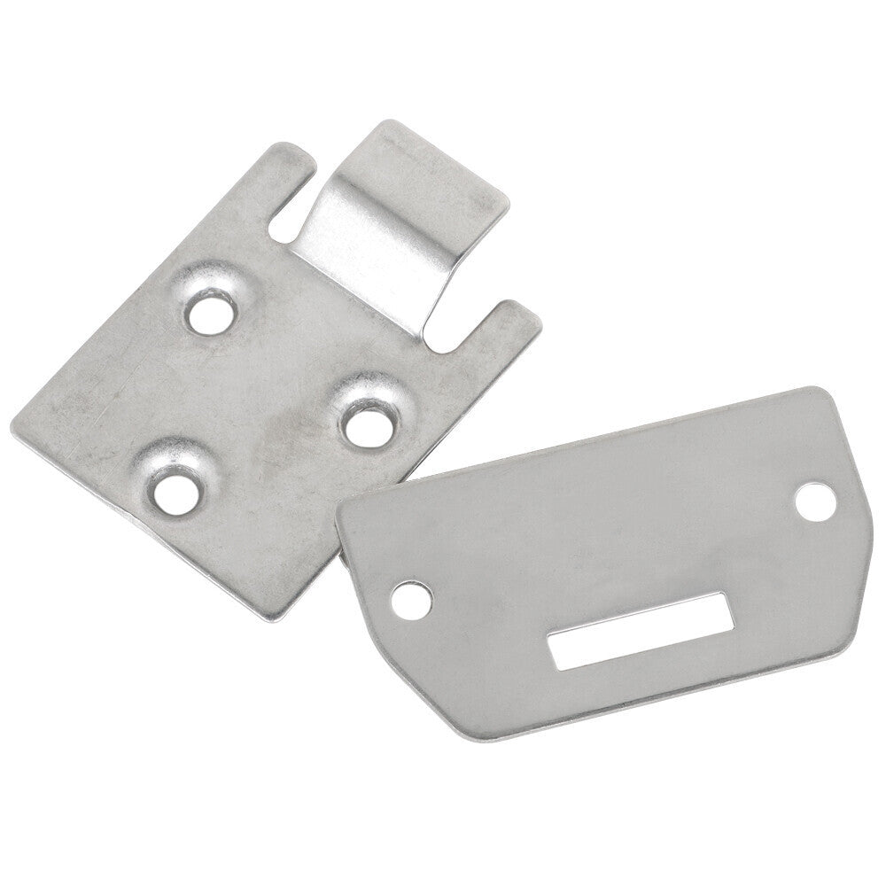 Set of 2 Seat Bottom Hinge & Plate for EZGO MPT/Workhorse G&E Golf Cart 2001+