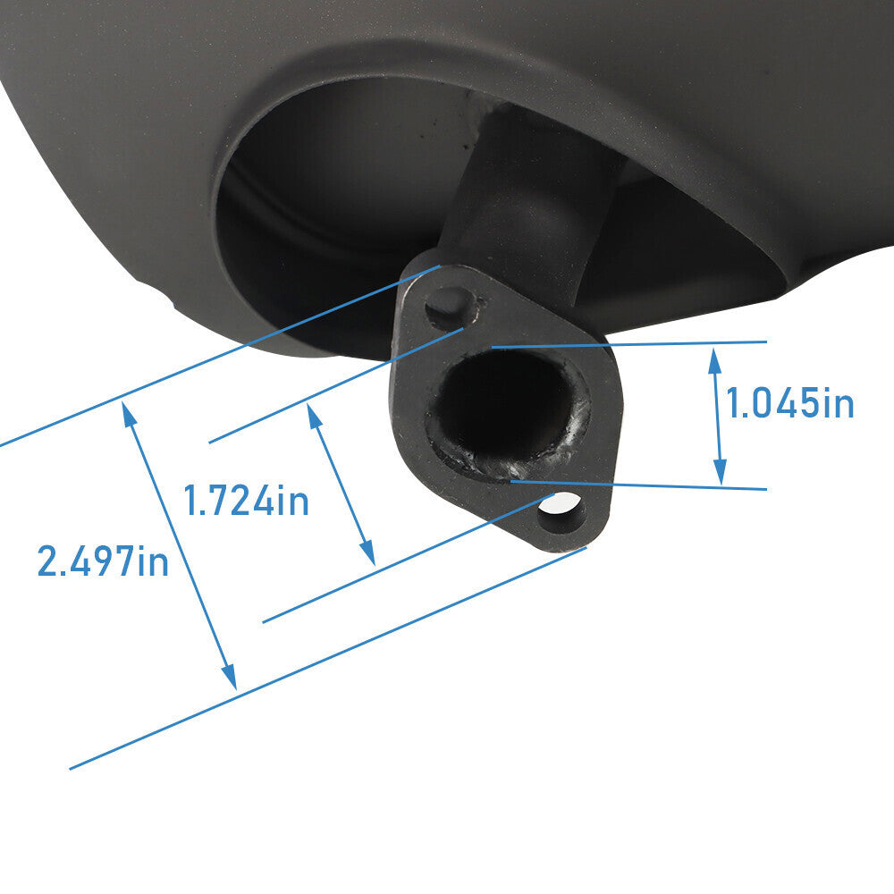 Muffler Exhaust Fits For Yamaha Gas Golf Cart G16-G22 Replacement #JN6-E4710-00
