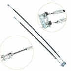Fits For EZGO Golf Cart Brake Cable Set W/ Pins & Clips | TXT-Medalist 70969-G03