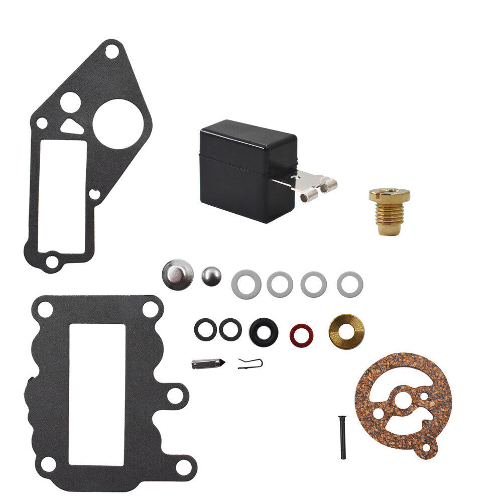 Carb Kit w/Float For Johnson Evinrude Outboard 9.5 BRP/OMC Carburetor 382048
