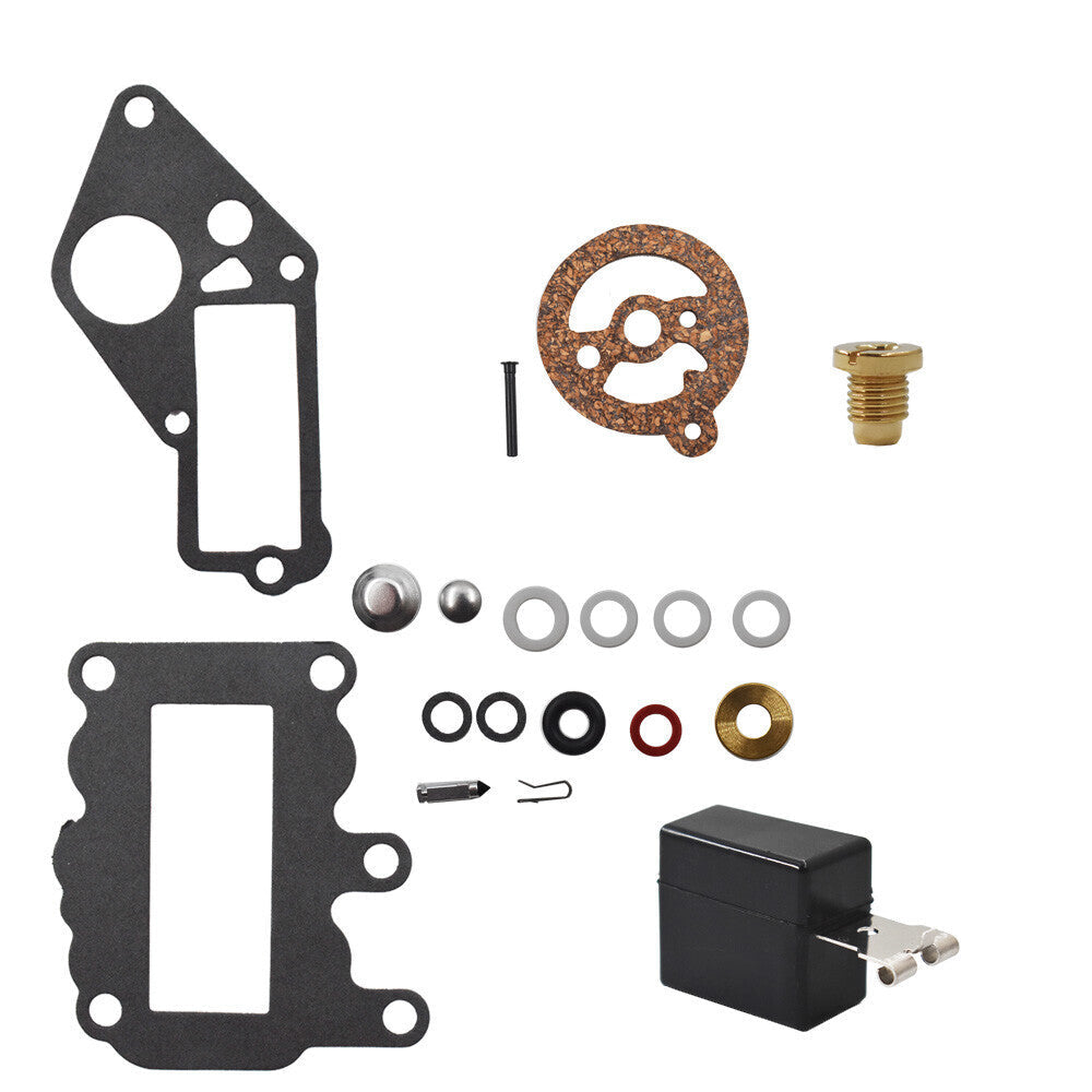 Carb Kit w/Float For Johnson Evinrude Outboard 9.5 BRP/OMC Carburetor 382048