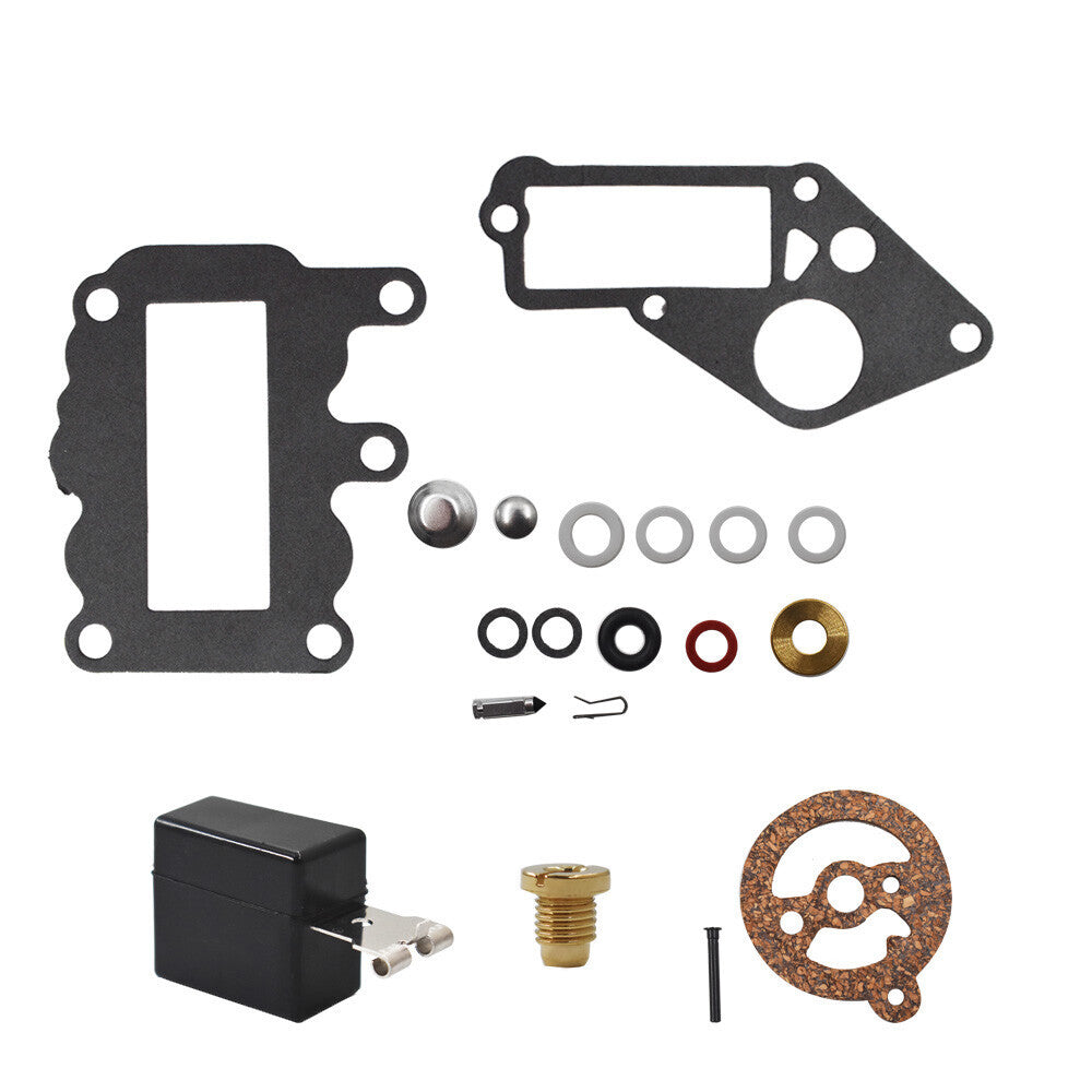 Carb Kit w/Float For Johnson Evinrude Outboard 9.5 BRP/OMC Carburetor 382048
