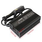 36V 16A Battery Charger with TXT D Plug For E-Z-GO Yamaha Club Car Golf Carts