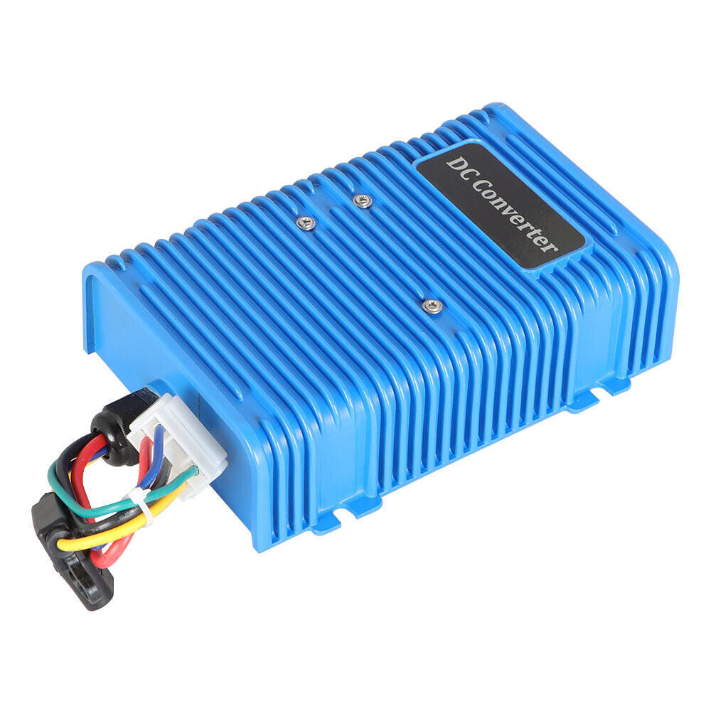 Reducer 36V/48V to 12V DC Converter 30A For Club Car E-Z-GO Yamaha Golf Cart