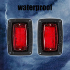 2 LED 3 Wire Taillights Golf Cart LED Tail Light Kit for Club Car DS 1982+
