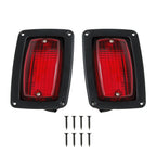 2 LED 3 Wire Taillights Golf Cart LED Tail Light Kit for Club Car DS 1982+