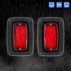 2 LED 3 Wire Taillights Golf Cart LED Tail Light Kit for Club Car DS 1982+