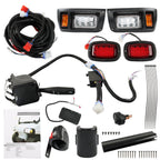 Fits For Club Car DS Carts 1993-UP Golf Cart LED Headlight and Tail Light Kit