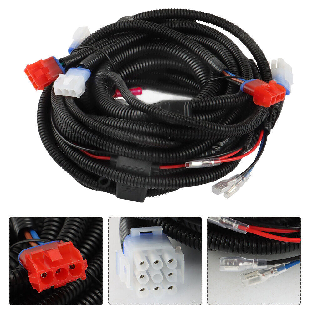 Fits For Club Car DS Carts 1993-UP Golf Cart LED Headlight and Tail Light Kit