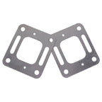 Exhaust Gasket Manifold For Mercruiser 5.0 mpi 5.7 350 Mag Riser Block v8 Elbow