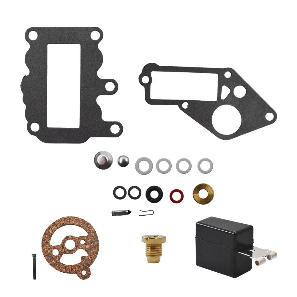 For Johnson Evinrude Outboard 9.5 BRP/OMC Carburetor Carb Kit w/Float 382048