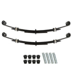 For E-Z-GO TXT 1996-2013 Golf Cart 2PCS 3-Leaf Heavy Duty Rear Leaf Springs