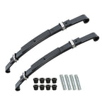 For E-Z-GO TXT 1996-2013 Golf Cart 2PCS 3-Leaf Heavy Duty Rear Leaf Springs