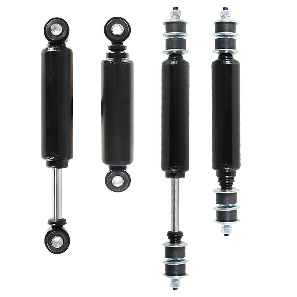 For Club Car DS Precedent Gas/Electric Golf Cart Front & Rear Shock Absorber Set
