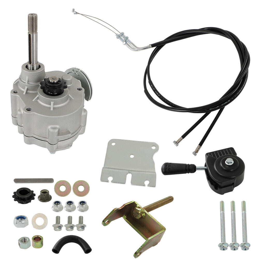 Go Kart Forward Reverse Gear box fit for 35 chain 12T or # 40/41/420 chain 10T