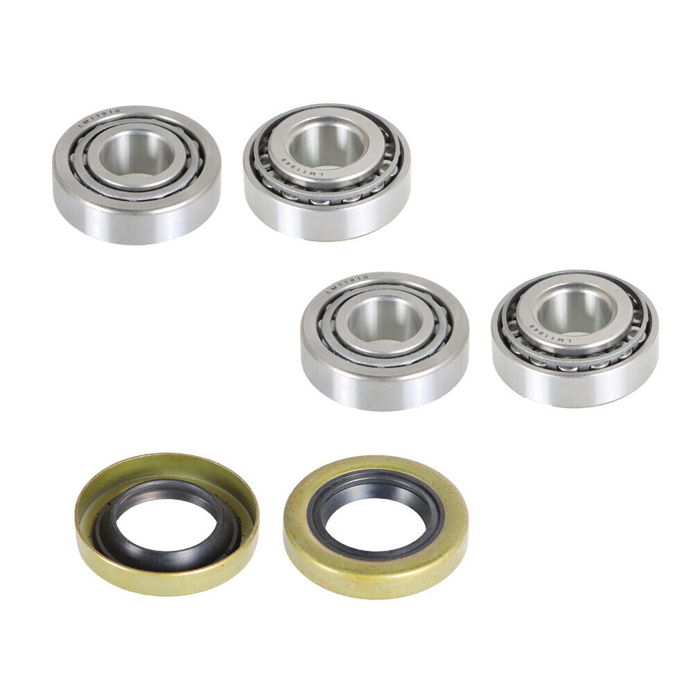2 × Front Wheel Bearings+Seal Kit For Club Car DS Golf Cart Gas&Elec 1982-2002