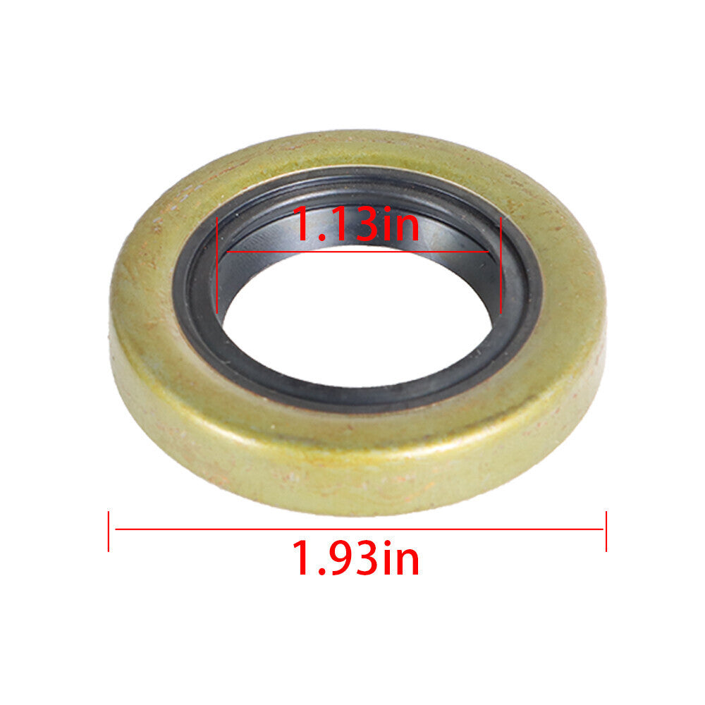 2 × Front Wheel Bearings+Seal Kit For Club Car DS Golf Cart Gas&Elec 1982-2002