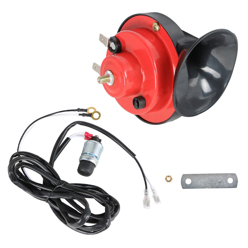Universal 12 Volt Golf Cart Electric Horn Kit for EZGO, Club Car, Yamaha or UTV
