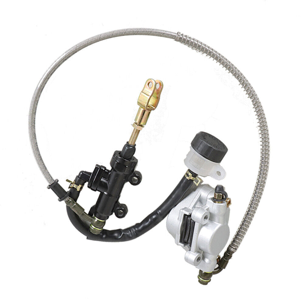 For Go Kart Golf Cart Caliper Master Cylinder Rear Hydraulic Brake Assembly