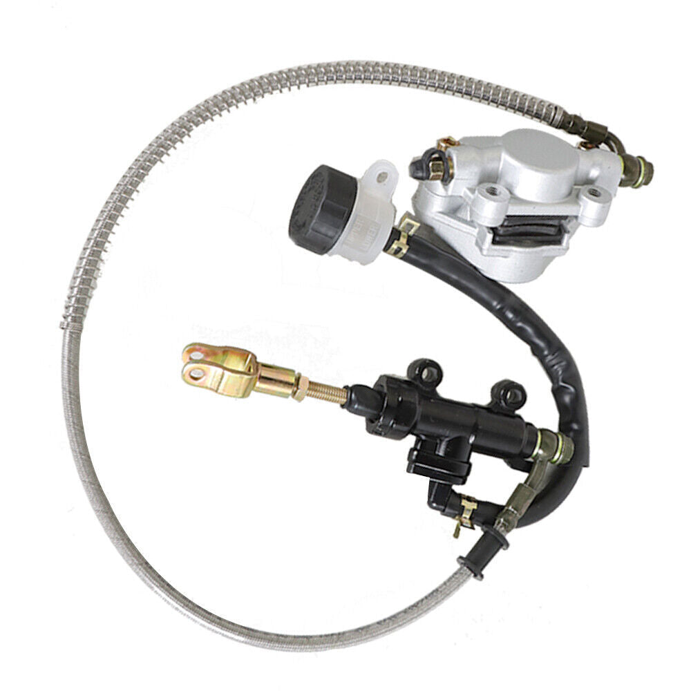 For Go Kart Golf Cart Caliper Master Cylinder Rear Hydraulic Brake Assembly