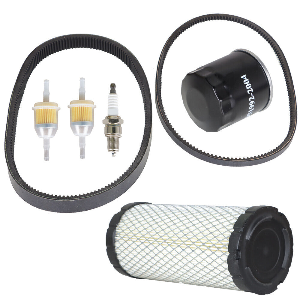 Golf Cart Tune Up Kit Belts For Club Car Precedent FE350 Kawasaki motor 2004-Up