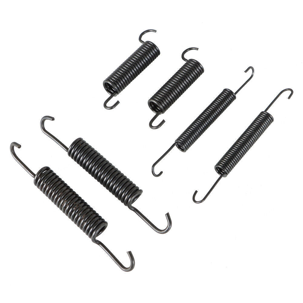 Golf Cart Brake Shoes& Spring Kit Fit For E-Z-GO TXT Medalist 1997-Up RXV 2008+