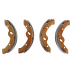 Golf Cart Brake Shoes& Spring Kit Fit For E-Z-GO TXT Medalist 1997-Up RXV 2008+