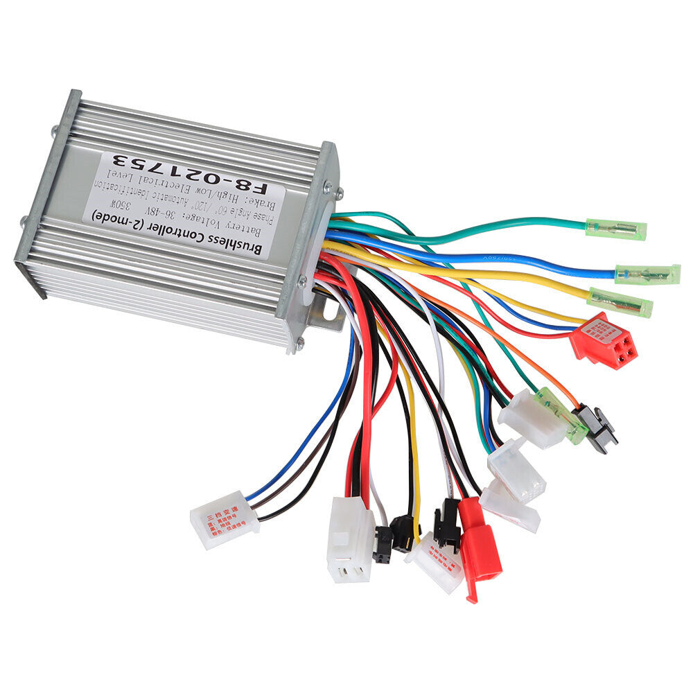 Electric Bicycle E-bike Scooter Brushless 36V/48V 350W DC Motor Speed Controller