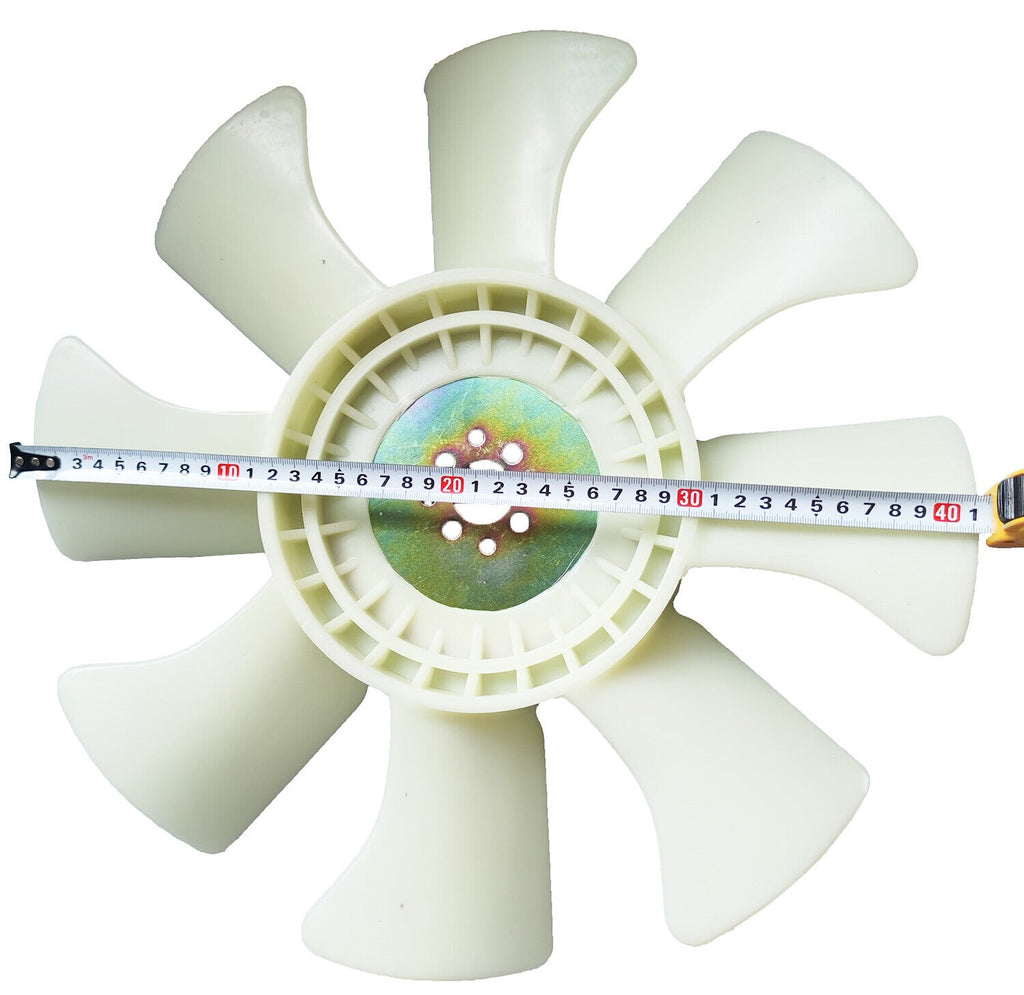 16" Cooling Fan 16483-74110 Fits for Kubota D1803 V2203 V2403 V2607 V3307 WG2503