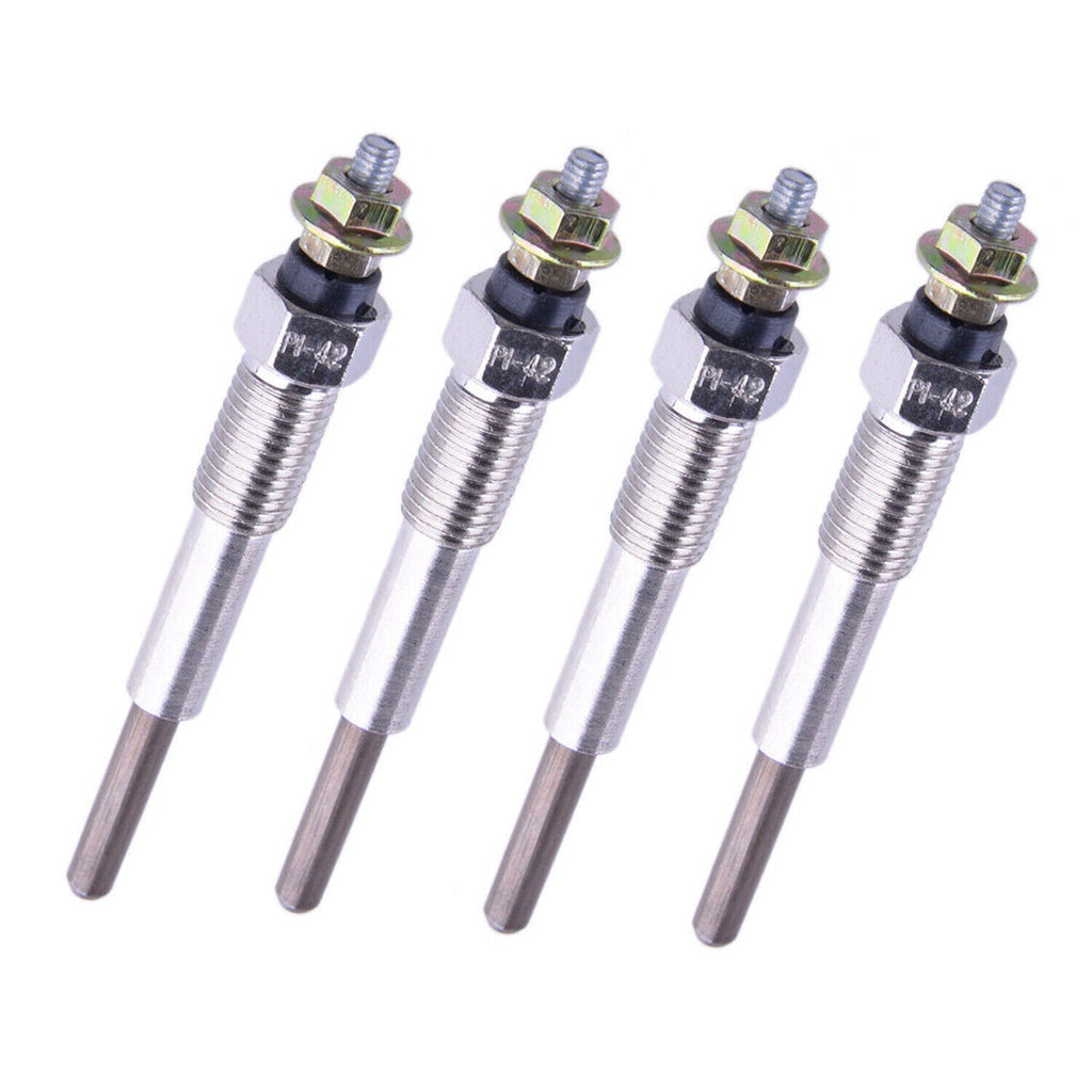 4X Glow Plug Heater Fit Isuzu ELF250 ELF350 C221 C240 C190 C201 4BA1 9825119780