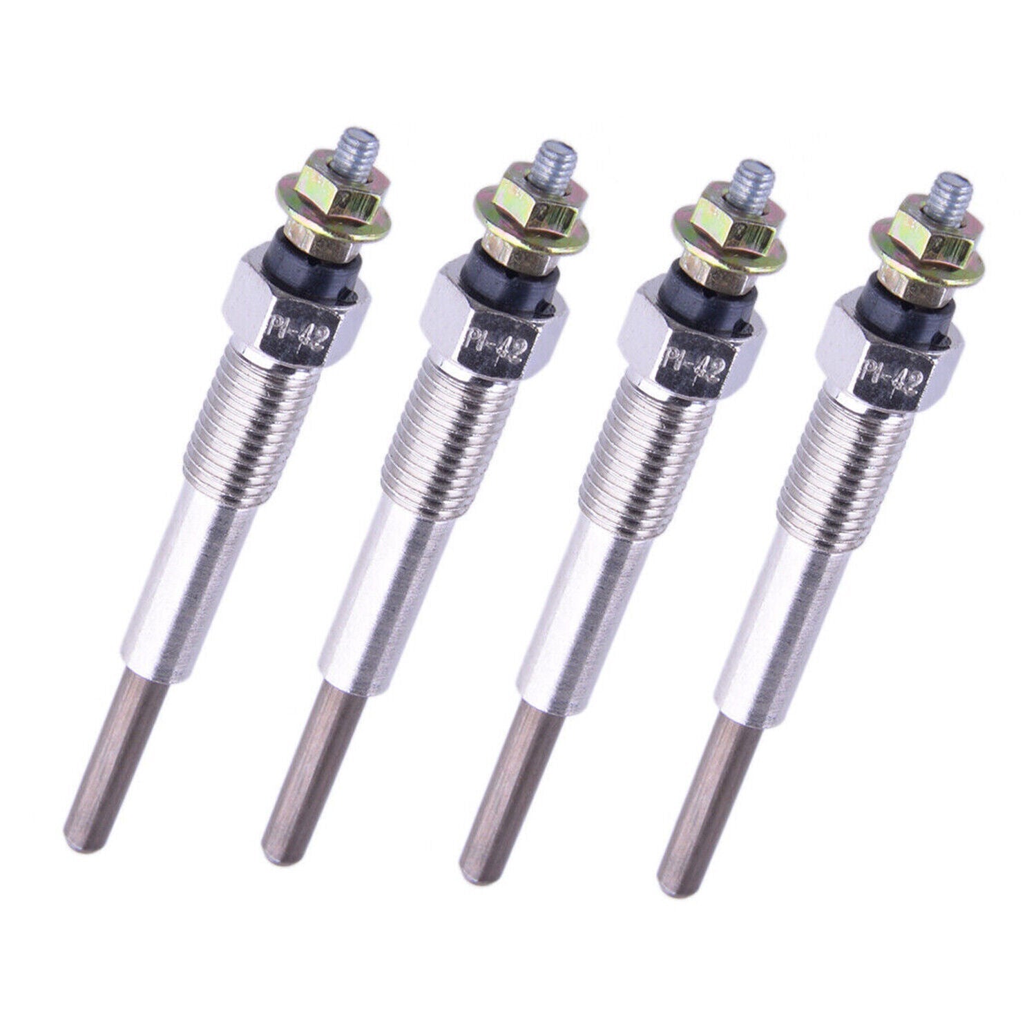 4X Glow Plug Heater Fit Isuzu ELF250 ELF350 C221 C240 C190 C201 4BA1 9825119780
