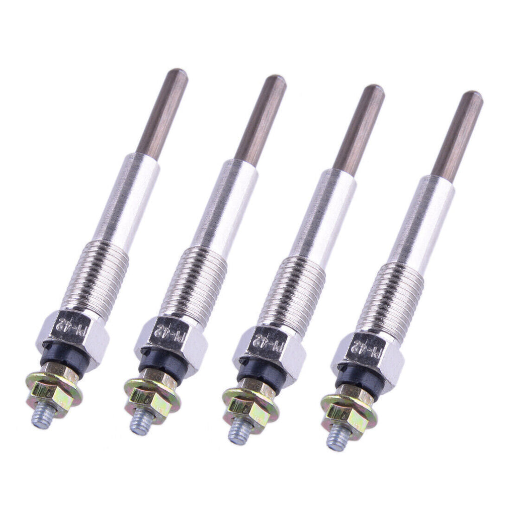 4 Glow Plug 9-82511978-0 for Isuzu C240 C190 C201 C221 4BA1 D500 4FA1 Diesel 12V