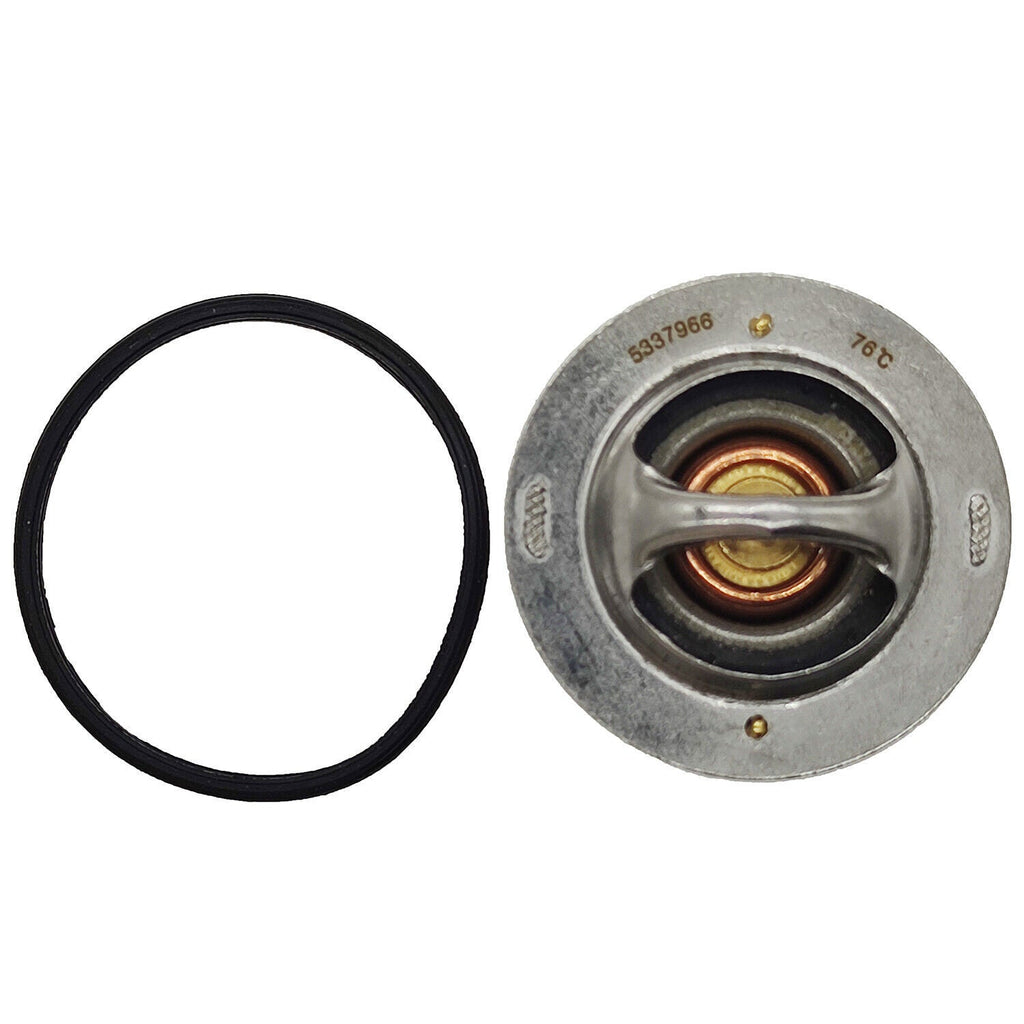 76℃ 168.8℉ Thermostat 5337966 with O-Ring Seal for 98.5-02 Cummins 5.9 24V ISB