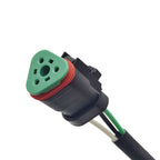 Fuel Rail Pressure Sensor 3PP6-6 for Caterpillar CAT C15 MXS BXS NXS 224-4535